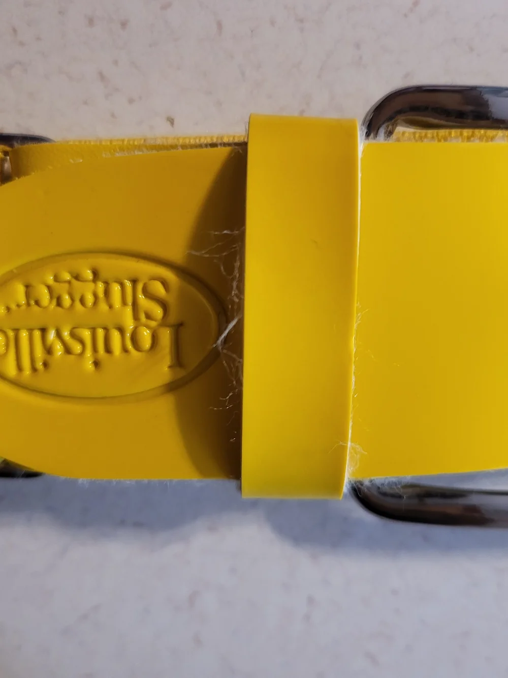 Louisville Slugger Youth Yellow Baseball Pants Belt